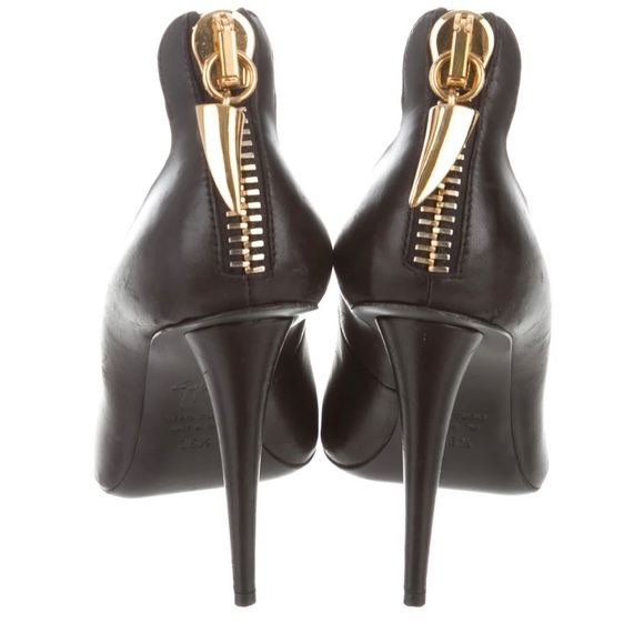 Giuseppe Zanotti black heels, size 36.5/ US 6.5 - Picture 4 of 4